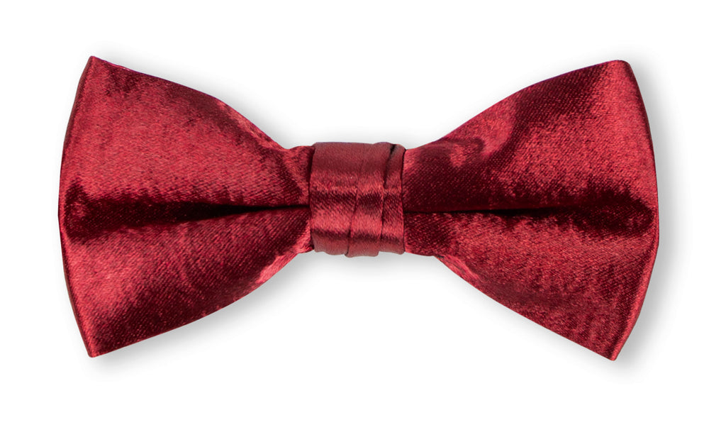 Men's Satin Crinkle Microfiber Bow Tie