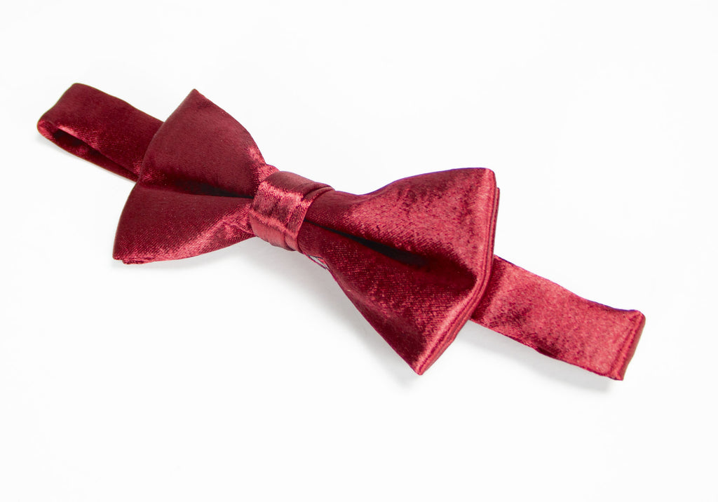 Men's Satin Crinkle Microfiber Bow Tie