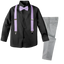 Boys' 4-Piece Customizable Suspenders Outfit - Customer's Product with price 65.95 ID 8SRJNJnjOflnGYVji37g2JCC