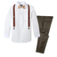 Boys' 4-Piece Customizable Suspenders Outfit - Customer's Product with price 56.95 ID sPiVTlrRWygzy_OWMK3A8hyM