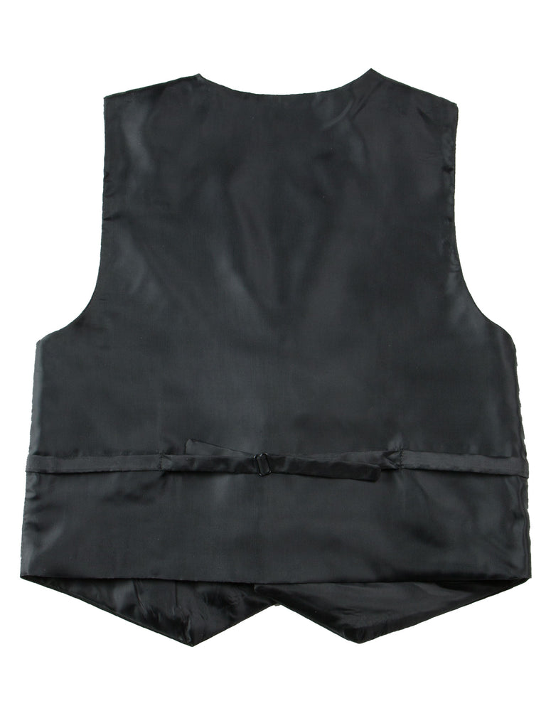 Boys' Black Modern Fit Tuxedo Set without Tail