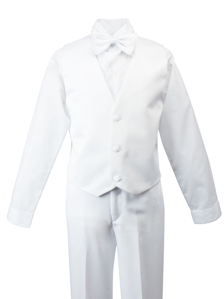white tuxedo without jacket