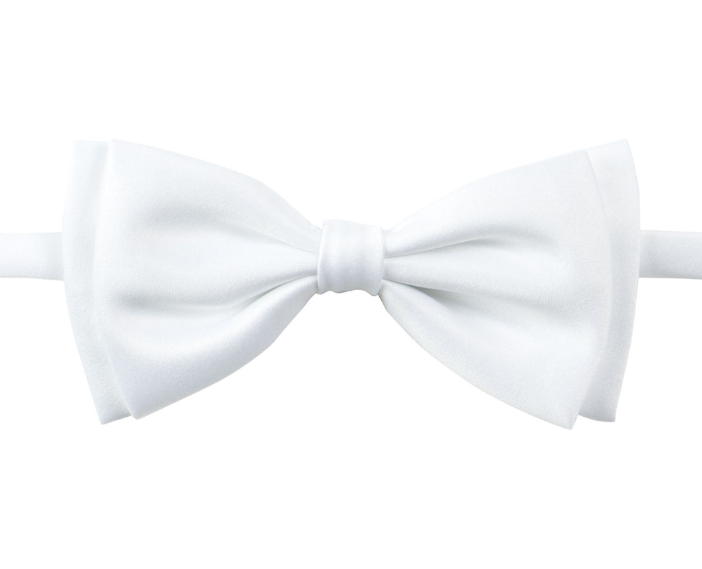 white bow tie