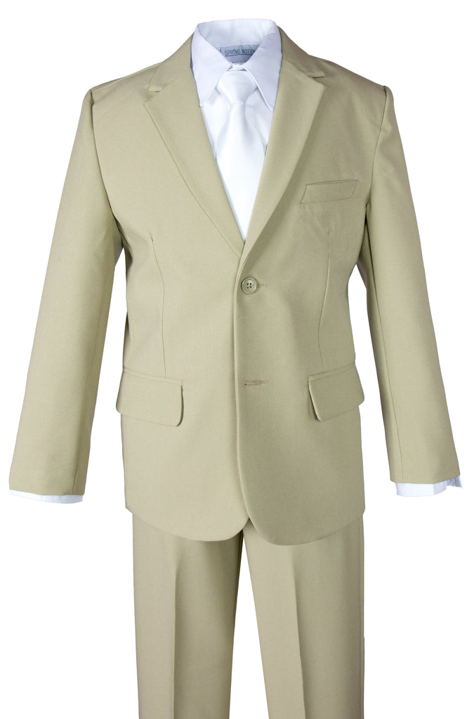 Boys' Sand 2-Piece Suit Set