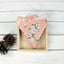 Men's Cotton Floral Print Pocket Square, Light Pink (Color F18)
