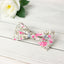 Men's Floral Cotton Suspenders and Bow Tie Set, Blue/Pink (Color F64)
