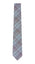 Men's Brown/Blue Plaid Tie (Color 07)