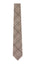 Men's Brown/Tan Plaid Tie (Color 10)