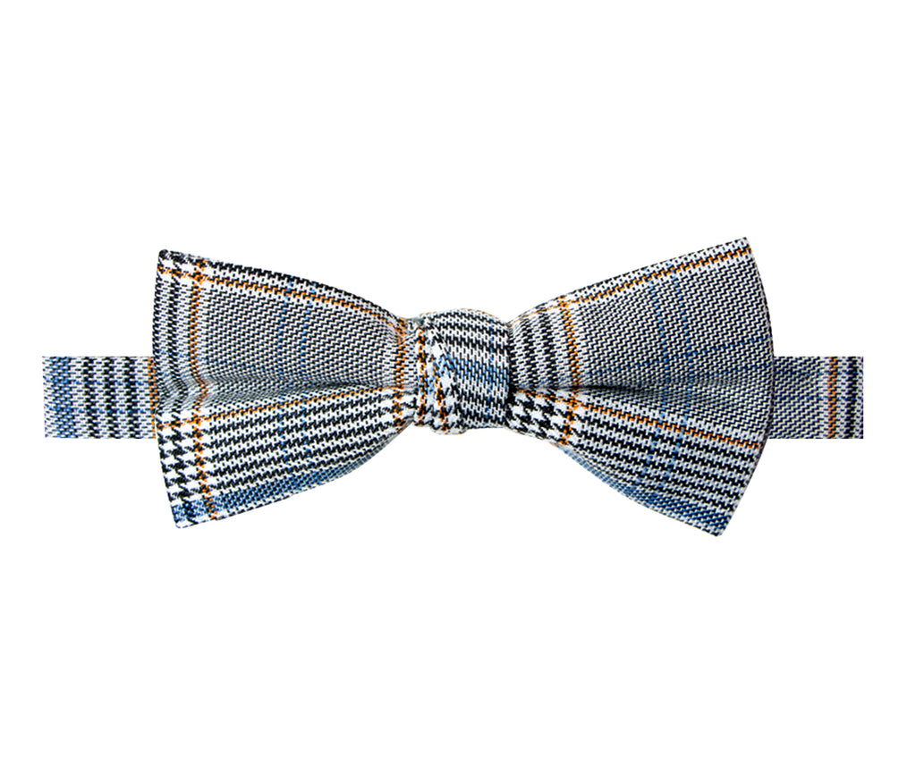 Men's Glen Plaid Bow Tie
