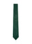 men's skinny forest green linen tie