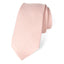men's skinny blush pink linen tie