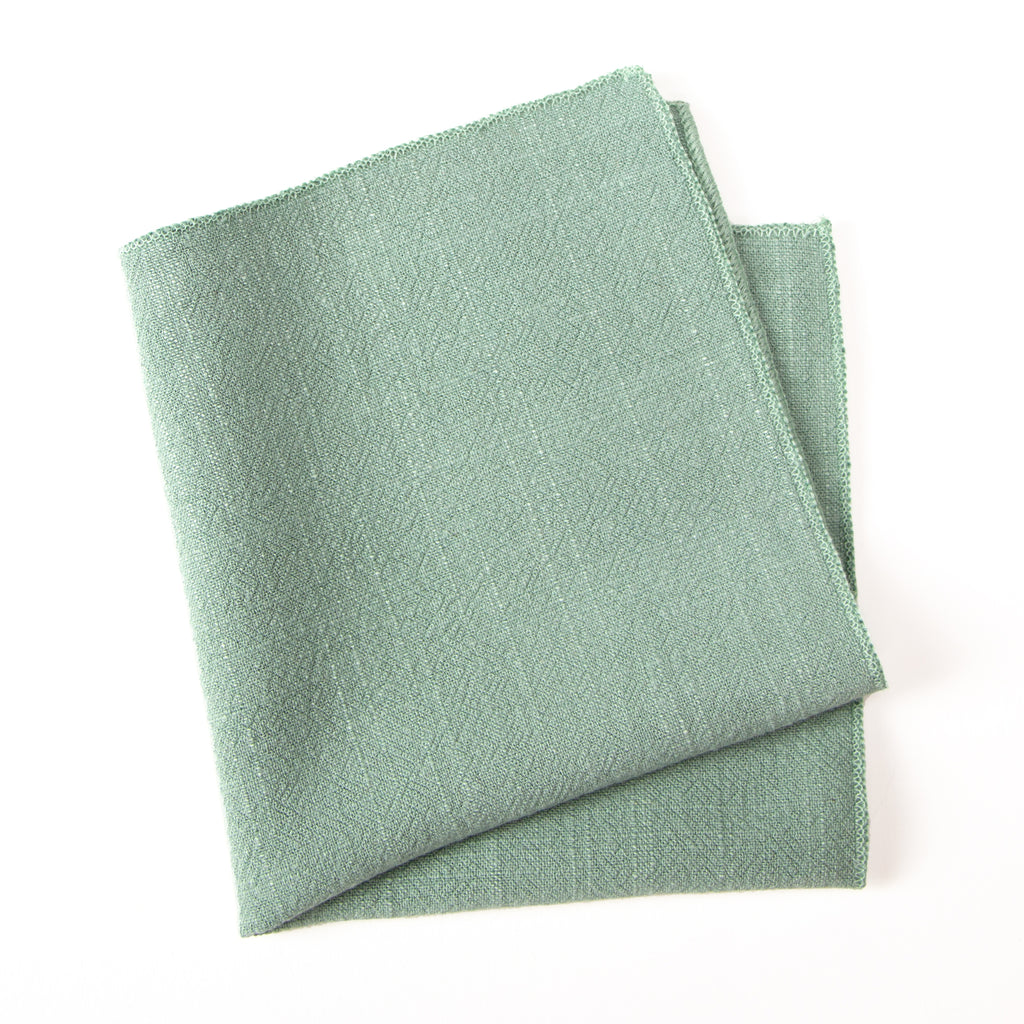 Men's Linen Blend Pocket Square Handkerchief