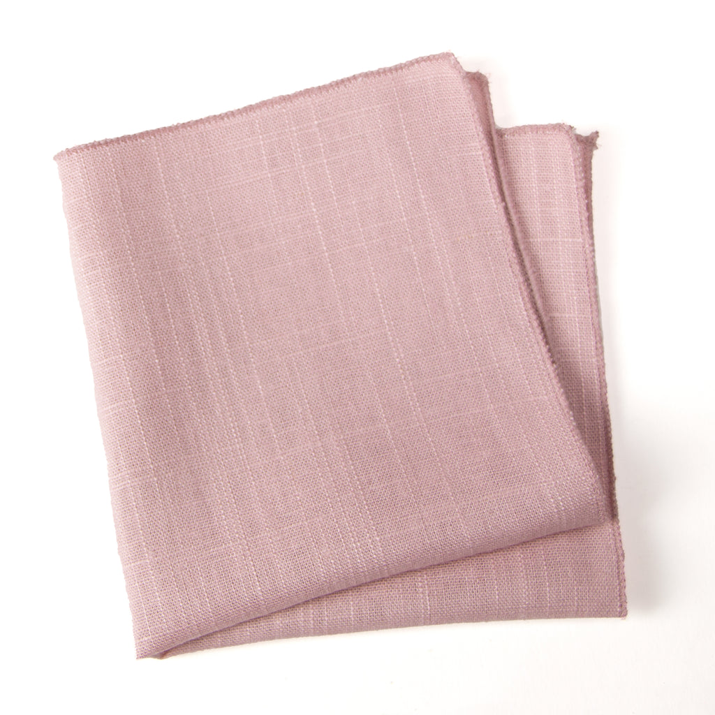 Men's Linen Blend Pocket Square Handkerchief