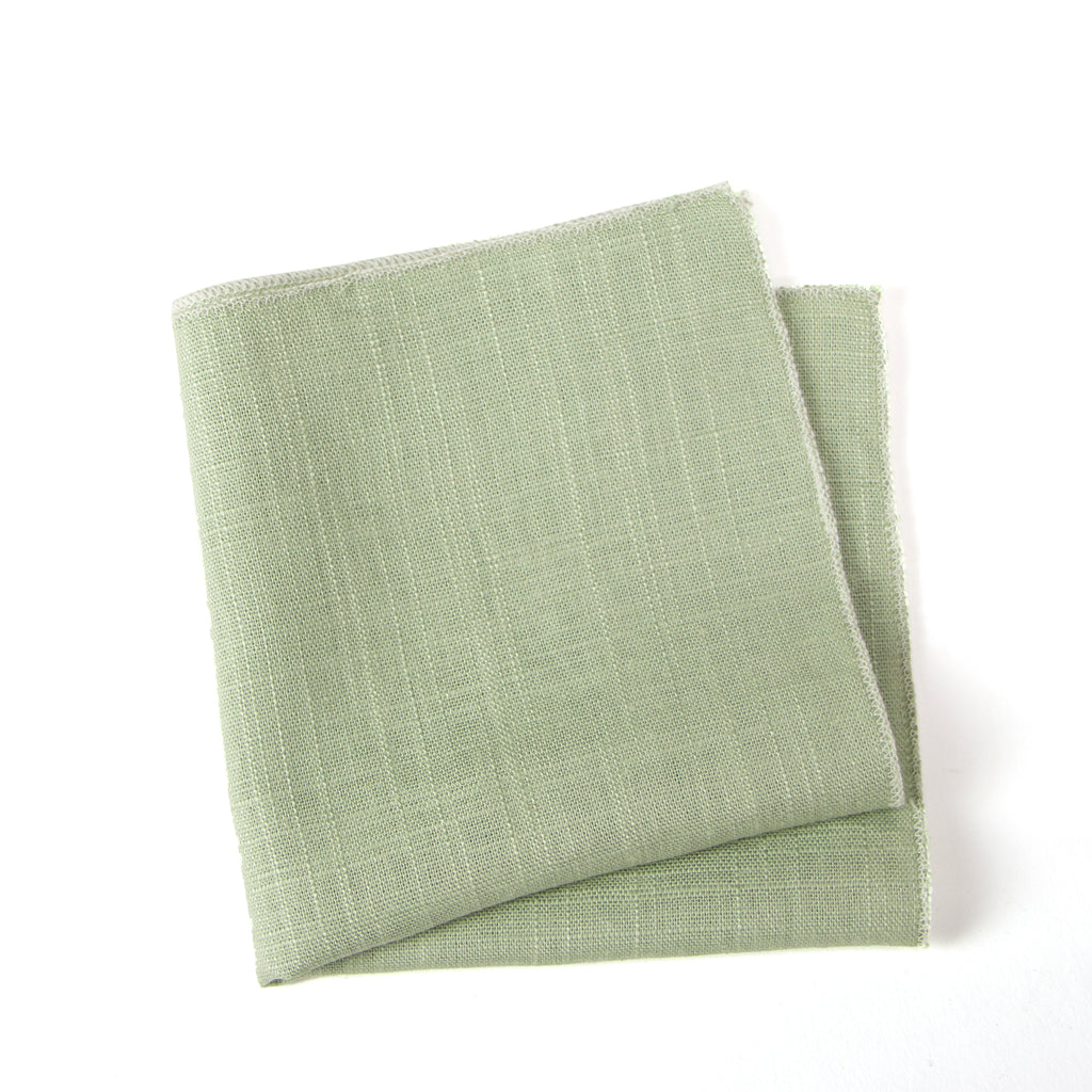 Men's Linen Blend Pocket Square Handkerchief