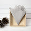 Men's Linen Blend Pocket Square Handkerchief