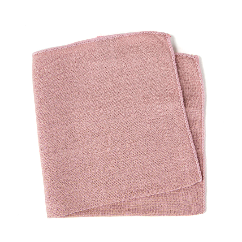 Men's Linen Blend Pocket Square Handkerchief