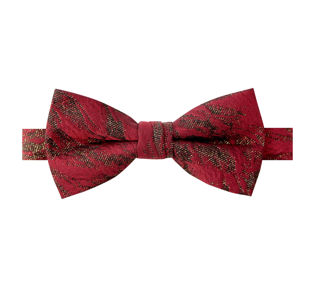 Men's Metallic Marbleized Bow Tie