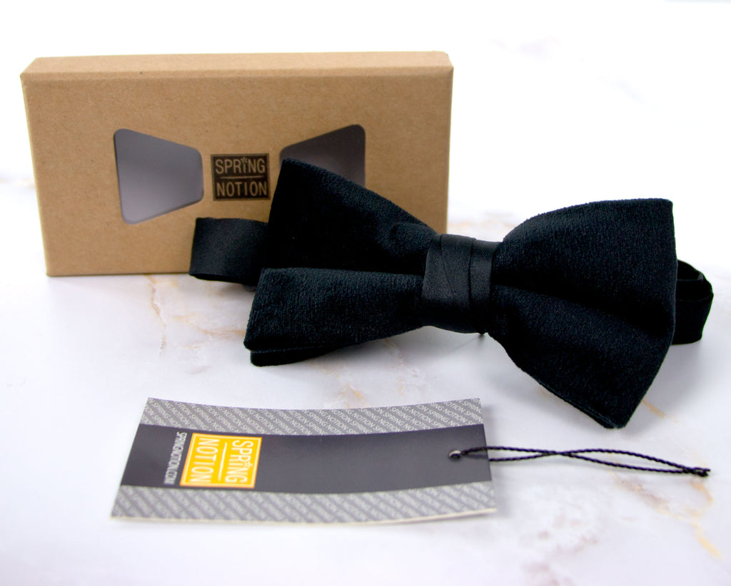 Men's Velvet Pre-tied Bow Tie