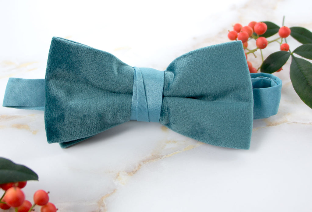 Men's Velvet Pre-tied Bow Tie
