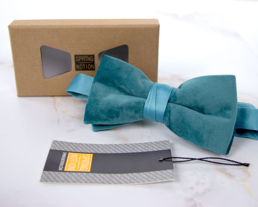 Men's Velvet Pre-tied Bow Tie