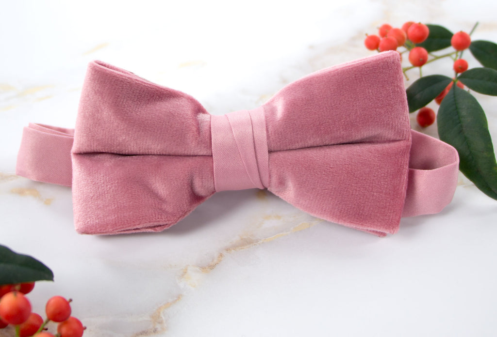Men's Velvet Pre-tied Bow Tie