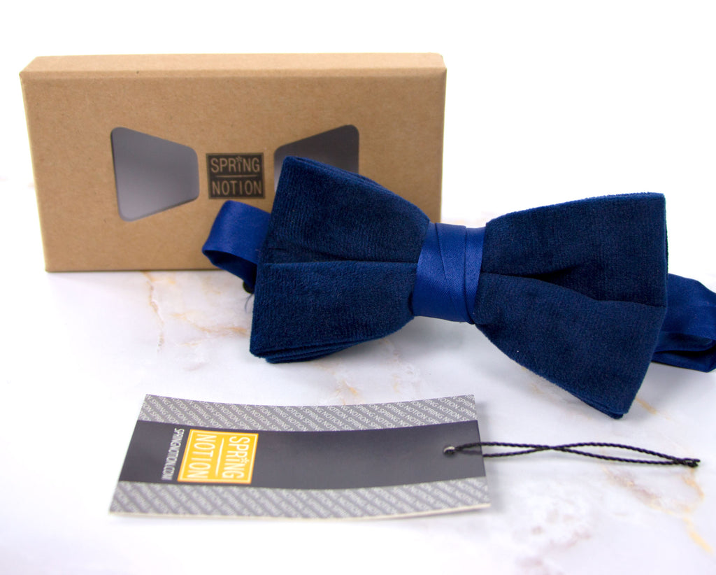 Men's Velvet Pre-tied Bow Tie