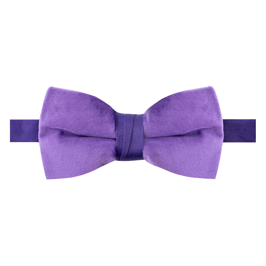 Men's Velvet Pre-tied Bow Tie