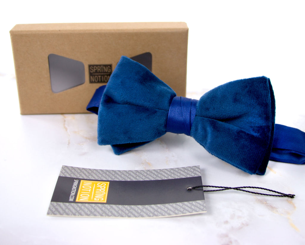 Men's Velvet Pre-tied Bow Tie