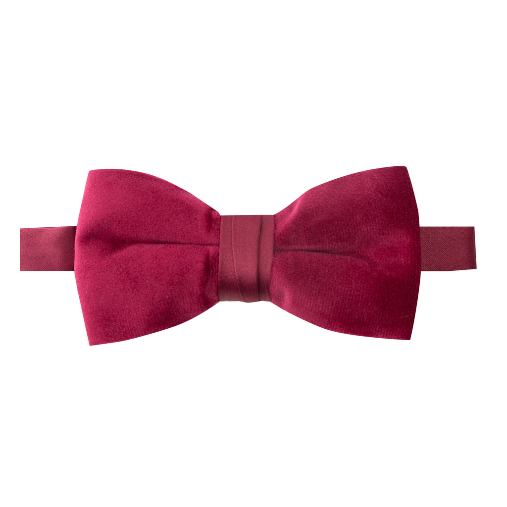 Men's Velvet Pre-tied Bow Tie