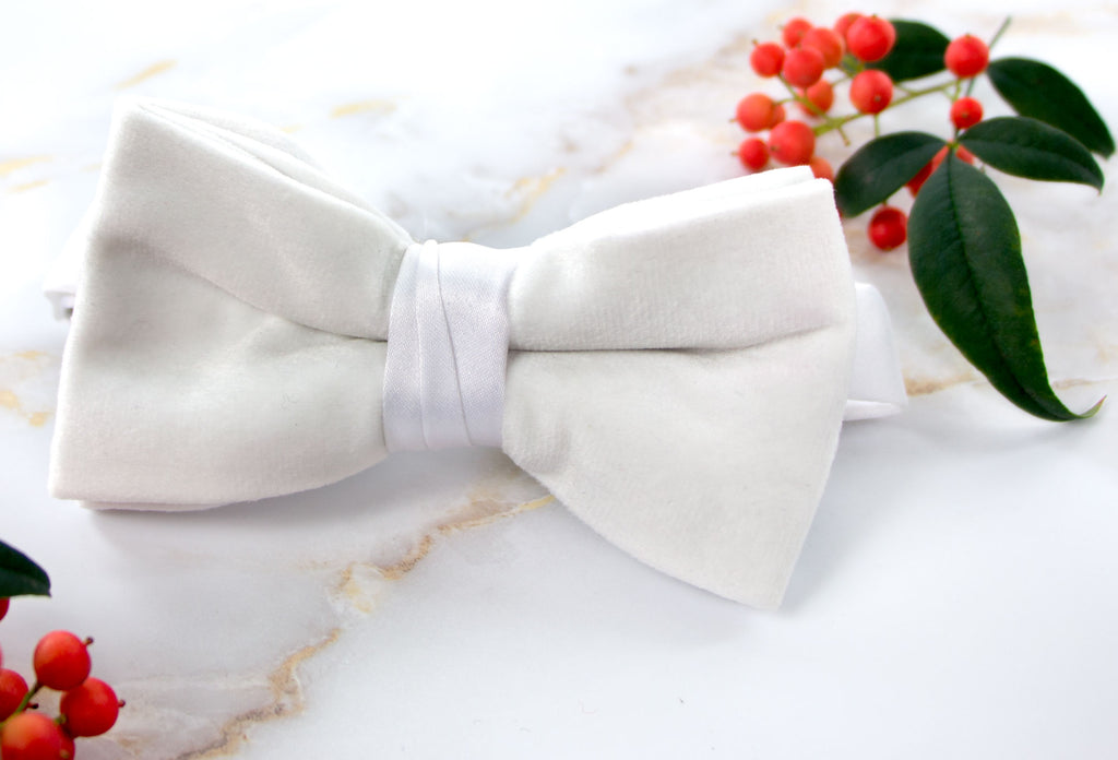 Men's Velvet Pre-tied Bow Tie