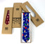 Boys' Printed Christmas Theme Pre-Tied Zipper Tie, Santa