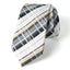 Men's Elegant Fine Tartan Microfiber Woven Tie