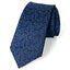 Men's Small Floral Pattern Microfiber Woven Tie