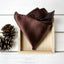 Men's Solid Color Satin Microfiber Handkerchief