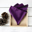 Men's Solid Color Satin Microfiber Handkerchief