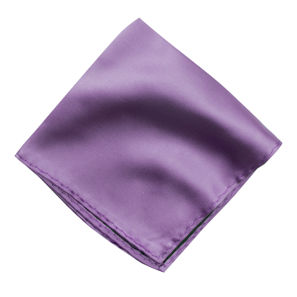 Men's Solid Color Satin Microfiber Handkerchief