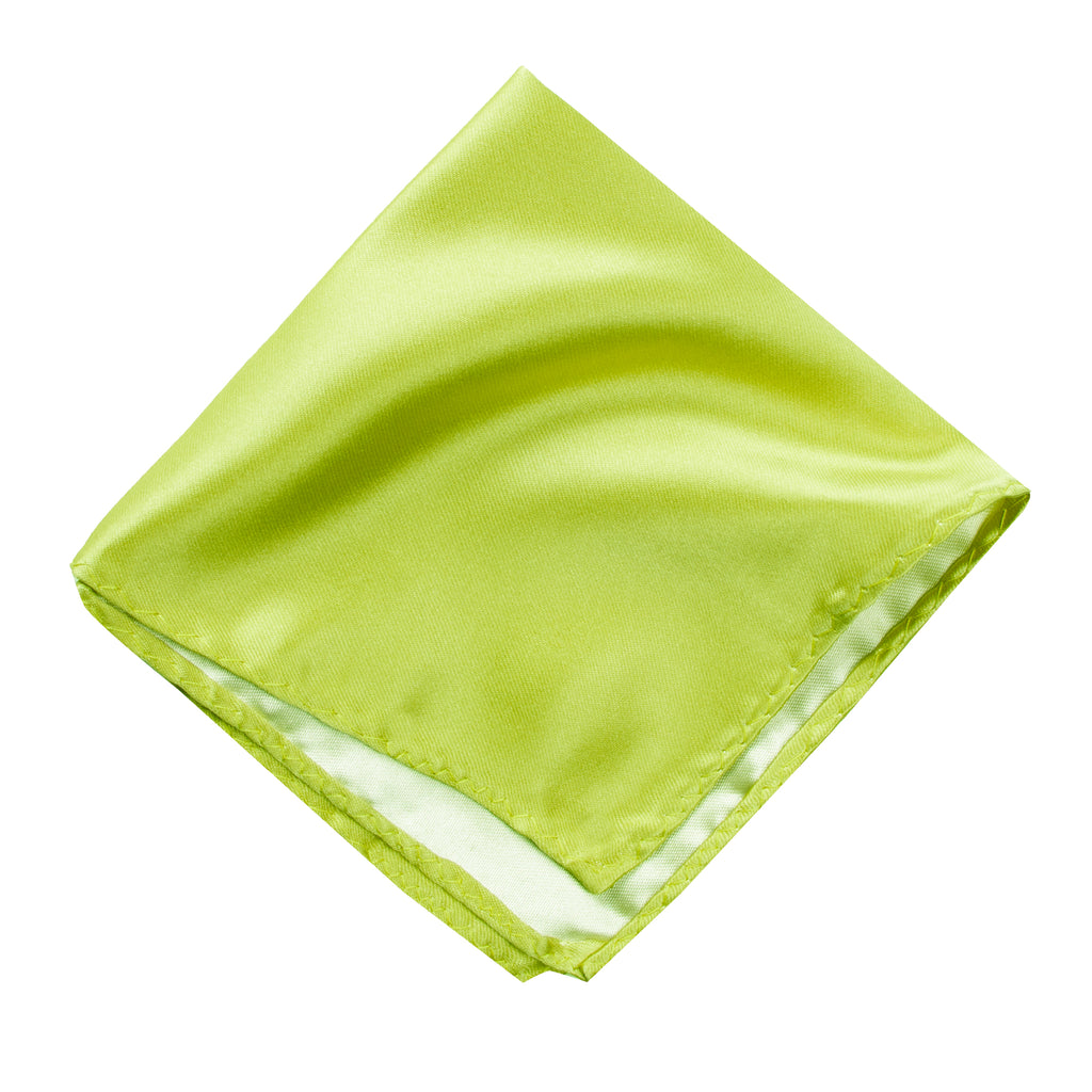 Men's Solid Color Satin Microfiber Handkerchief