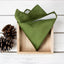 Men's Solid Color Satin Microfiber Handkerchief
