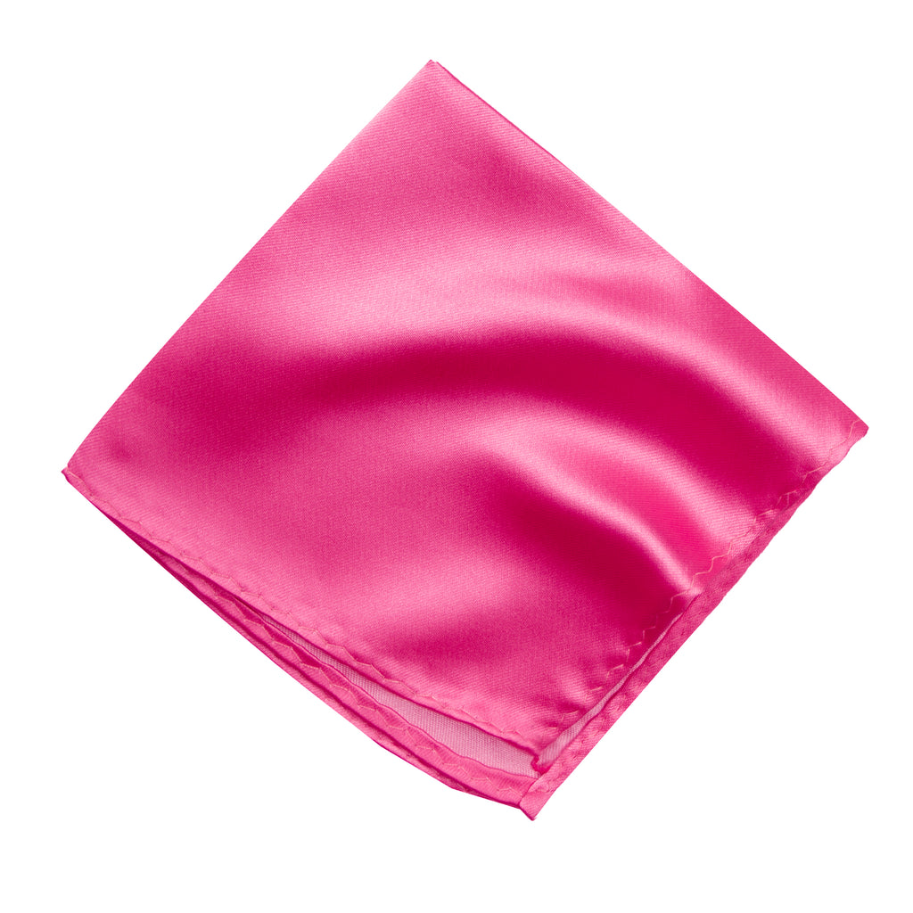 Men's Solid Color Satin Microfiber Handkerchief