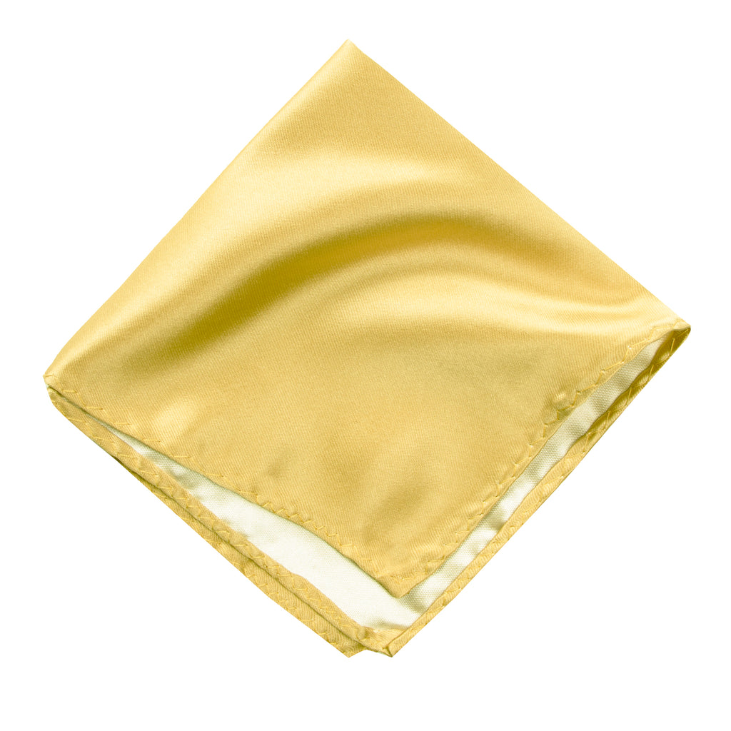 Men's Solid Color Satin Microfiber Handkerchief
