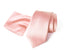 Men's Solid Color Satin Microfiber Tie and Handkerchief Set