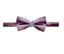 men's dusty wisteria lavender purple solid color satin microfiber bow tie