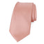 Men's Solid Color Satin Microfiber Tie