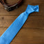 Men's Solid Color Satin Microfiber Tie
