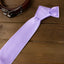 Men's Solid Color Satin Microfiber Tie