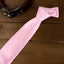 Men's Solid Color Satin Microfiber Tie