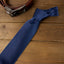 Men's Solid Color Satin Microfiber Tie