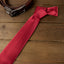 Men's Solid Color Satin Microfiber Tie