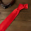 Men's Solid Color Satin Microfiber Tie