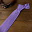 Men's Solid Color Satin Microfiber Tie